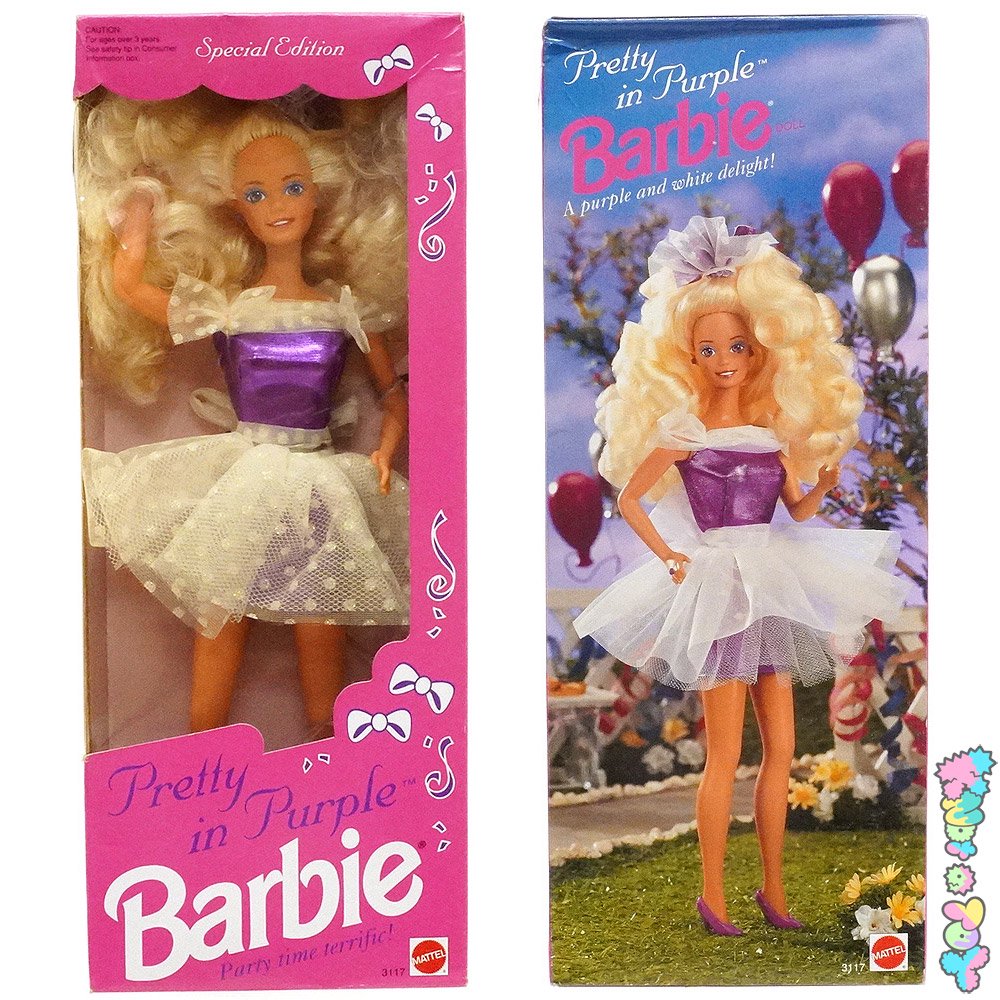 Barbie(バービー) Fairy Doll Purple ドール 人形 フィギュア