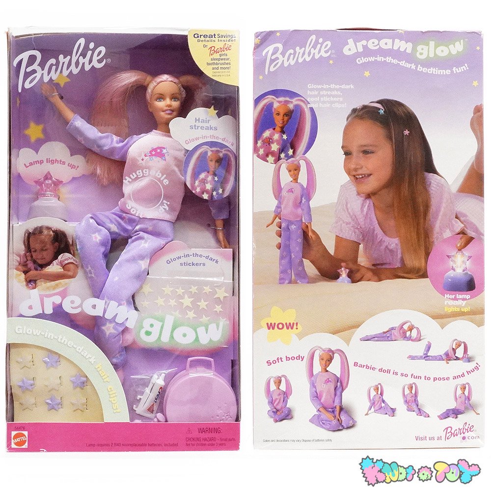 dream glow Barbie/ドリームグローバービー・Huggable Soft Body