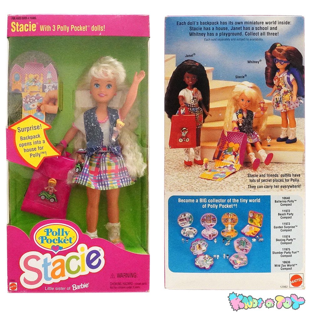 Barbie/バービー・Polly Pocket Stacie/ポーリーポケットステイシー
