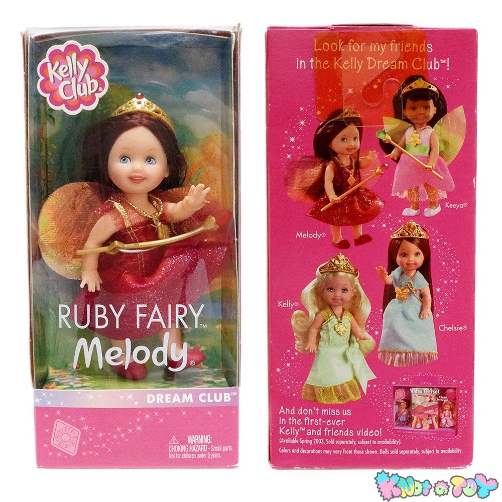 Barbie/バービー・Kelly/ケリー・Ruby Fairy Melody/ルビーフェアリー 