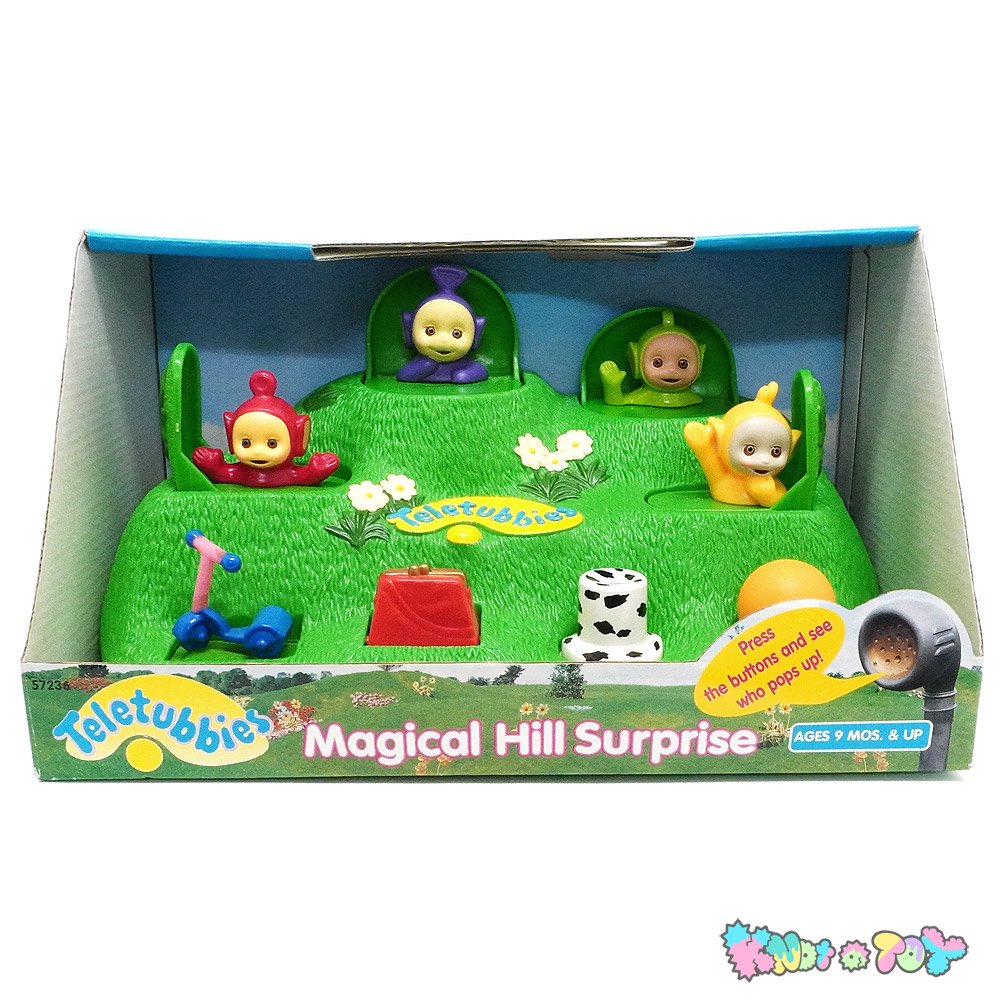 Teletubbies/テレタビーズ・Magical Hill Surprise/マジカルヒルサプライズ・知育玩具・箱入り・1999年・PLAYSKOOL  - KNot a TOY/ノットアトイ