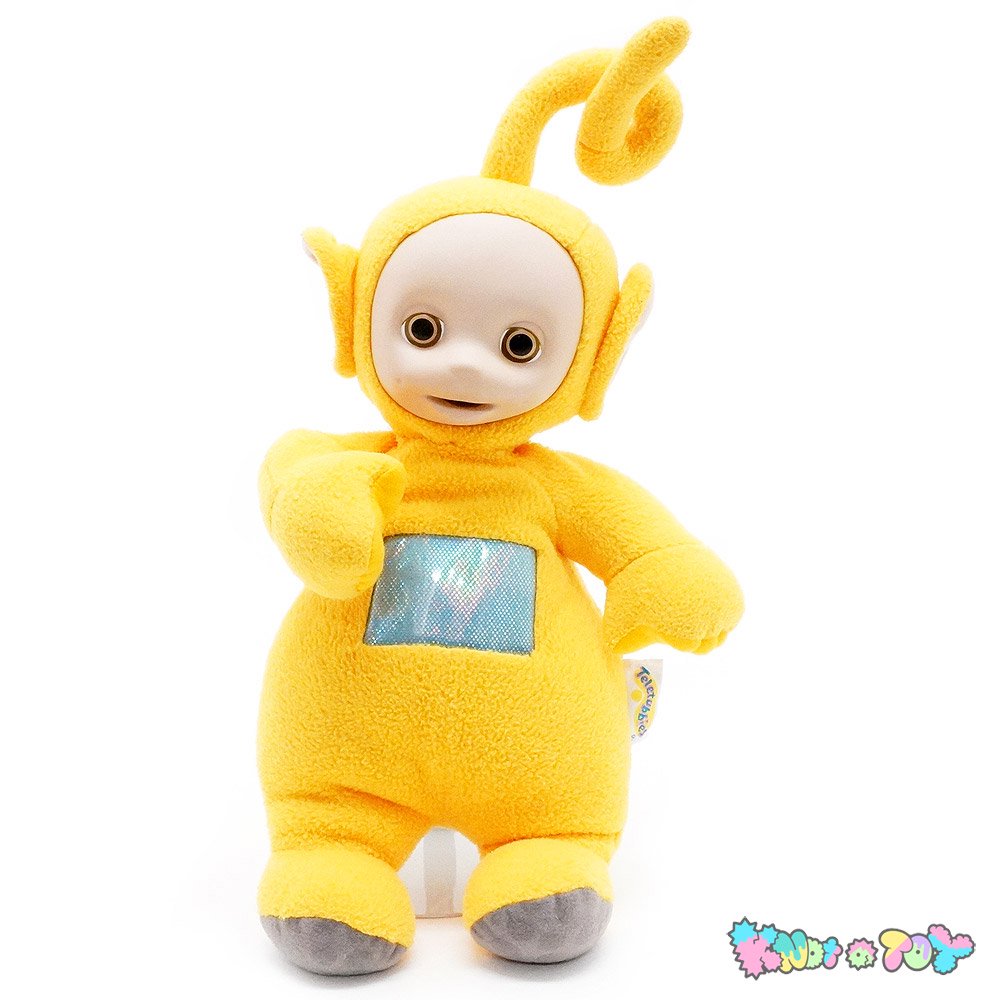 Teletubbies/テレタビーズ・Talking Laa-Laa/トーキングラーラ・喋るぬいぐるみ・アンテナ含む約43cm・2002年・Geoffrey/TOYSRUS  - KNot a TOY/ノットアトイ