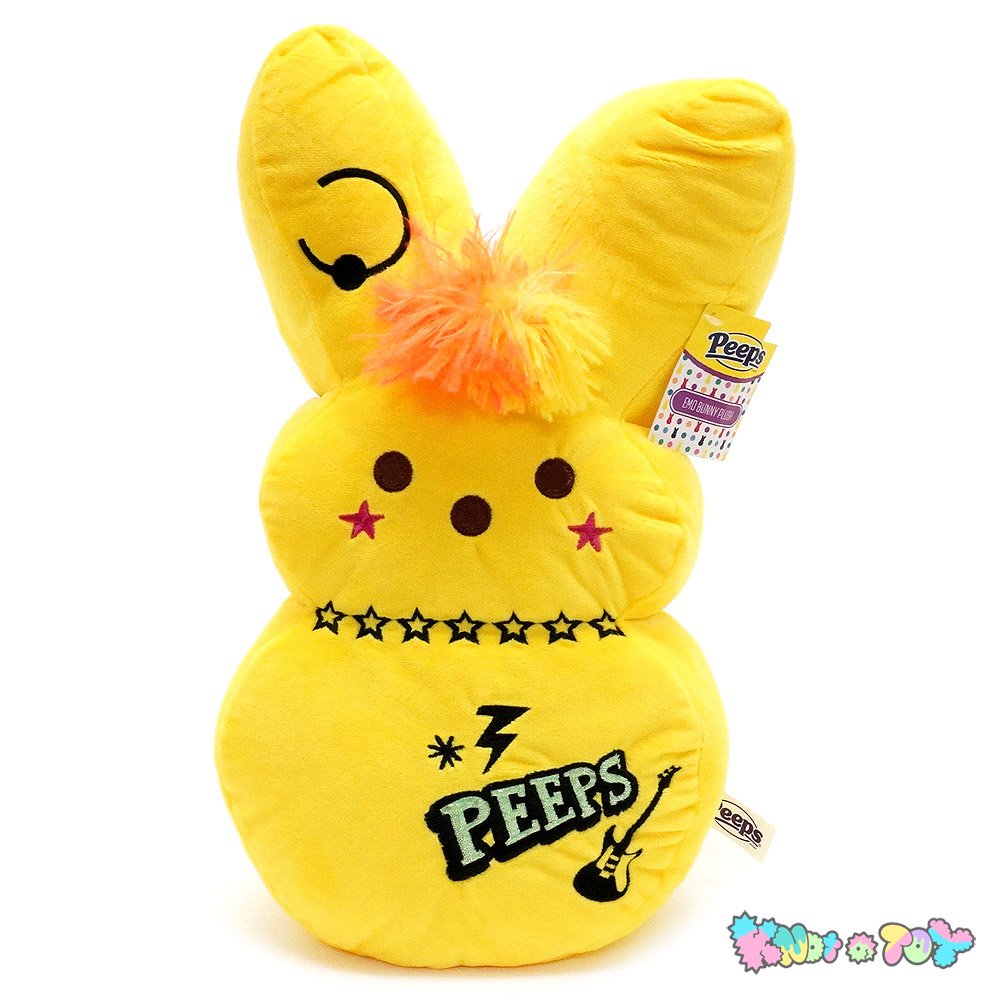 Peeps/ピープス・Bunny/バニー/ウサギ・イエロー・ EMO BUNNY PLUSH 