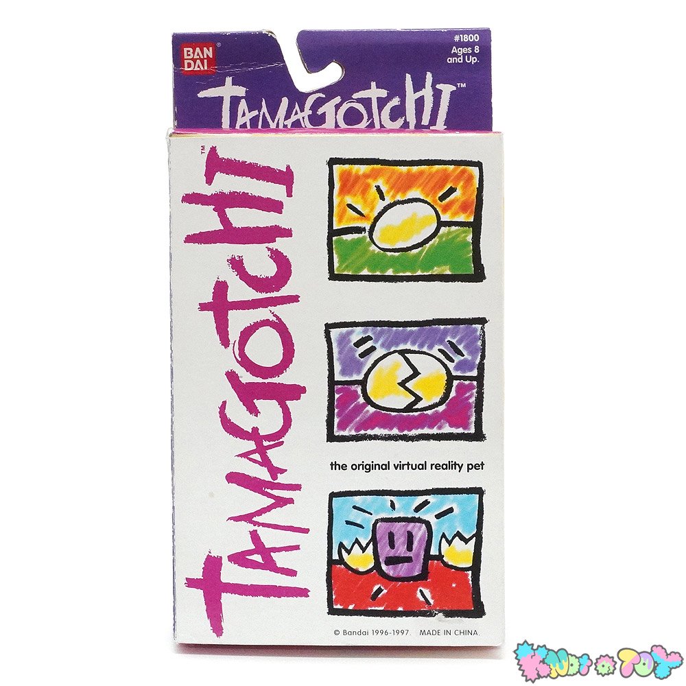 TAMAGOTCHI/たまごっち・BANDAI/バンダイ・逆輸入・英語版 「Yellow ...