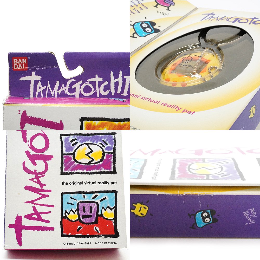 TAMAGOTCHI/たまごっち・BANDAI/バンダイ・逆輸入・英語版 「Yellow