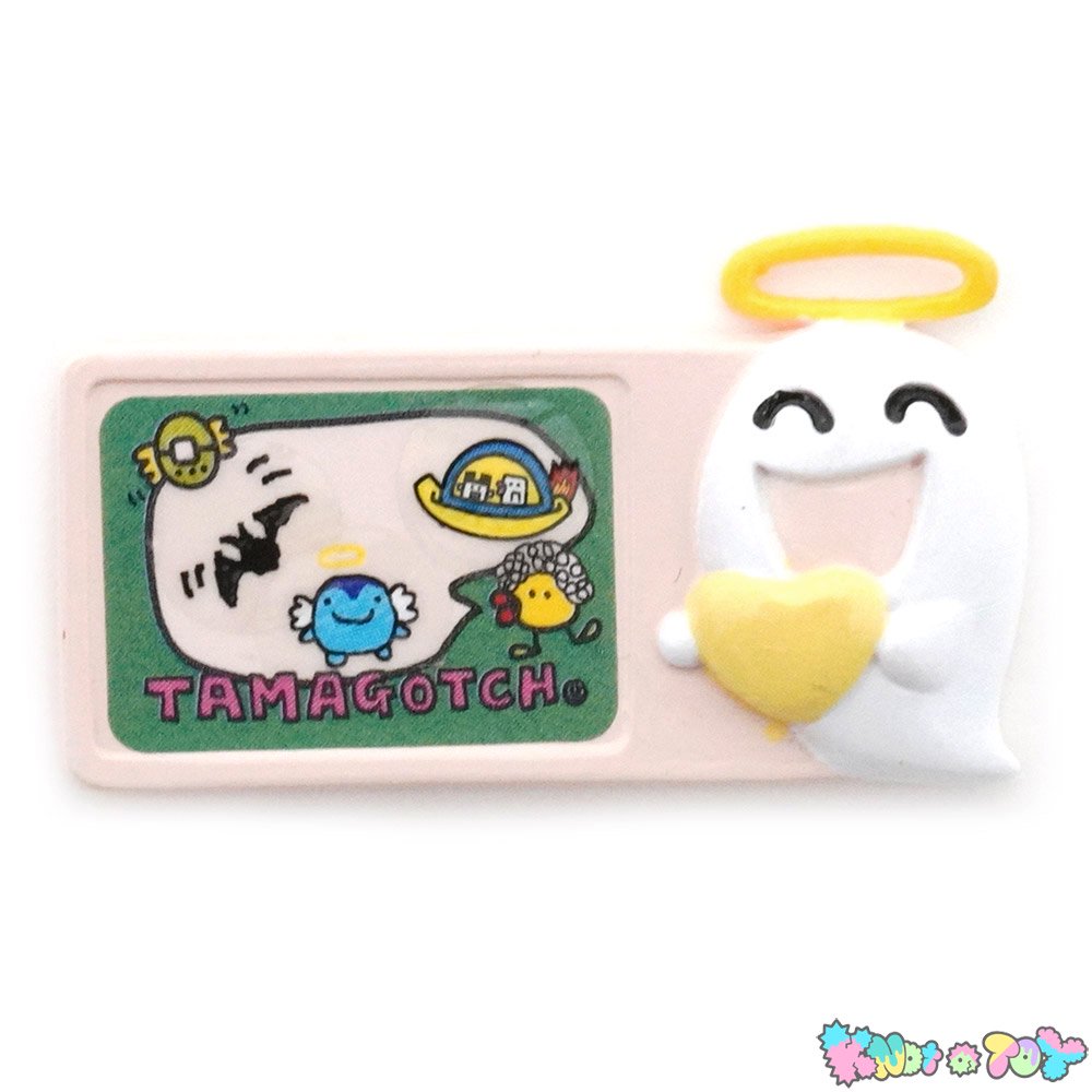 TAMAGOTCHI・ANGEL GOTCHI/てんしっちのたまごっち・BANDAI/バンダイ・ガシャポン /カプセルトイ(ガチャ)彩色マスコットマグネット・くっつくんです2「おばけっち2号」1997年 - KNot a TOY/ノットアトイ