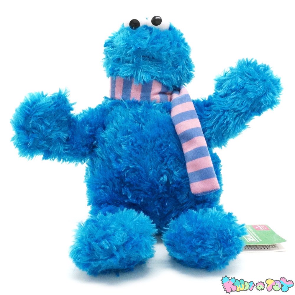 SESAME STREET/セサミストリート・Sanrio/サンリオ・ナカジマコーポレーション・Bean Bag/ビーンバッグぬいぐるみ「Cookie  Monster/クッキーモンスター」22.5cm - KNot a TOY/ノットアトイ