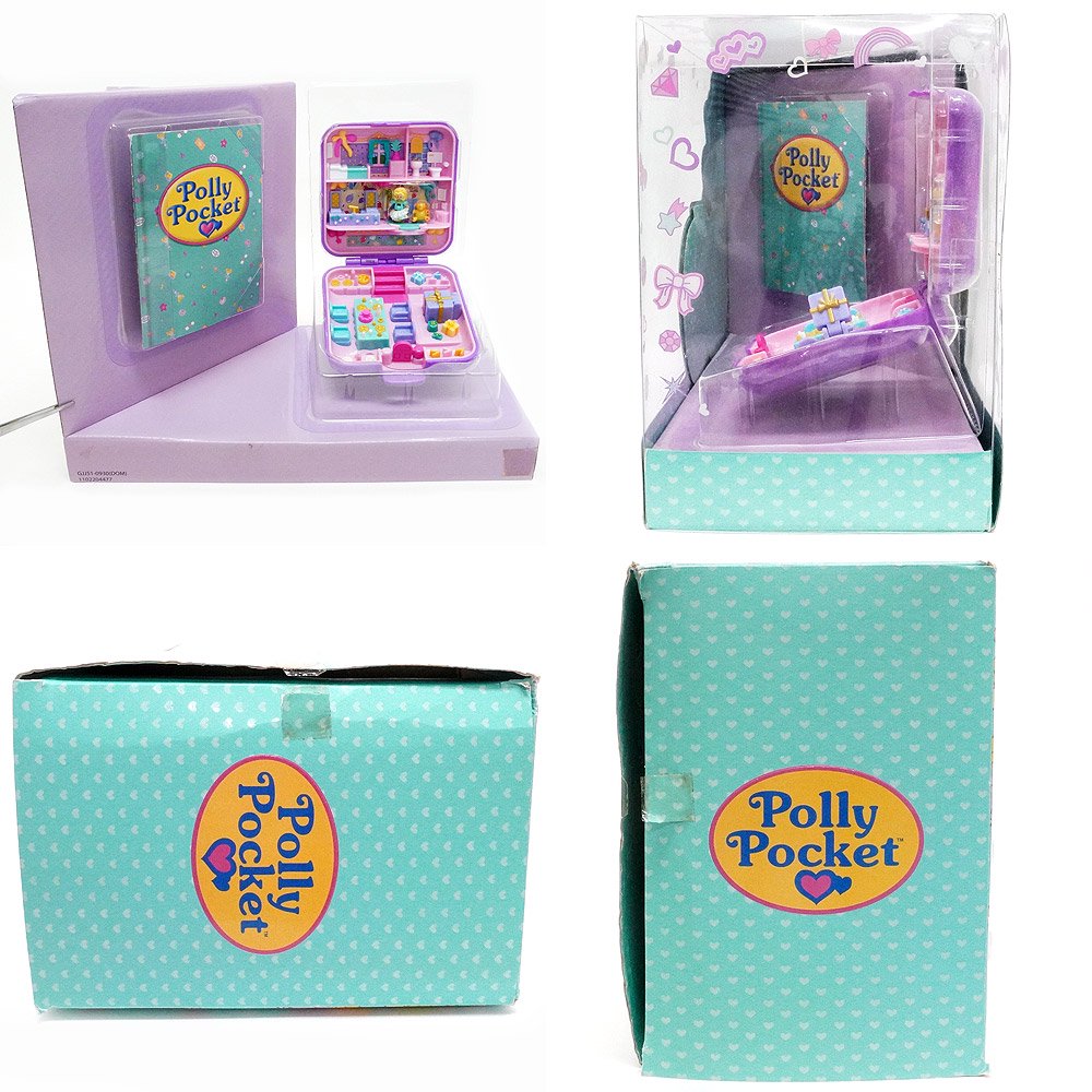 復刻版】Polly Pocket/ポーリーポケット・30周年記念・Partytime Surprise Keepsake Compact/ パーティータイムサプライズ・Mattel・2018年 - KNot a TOY/ノットアトイ