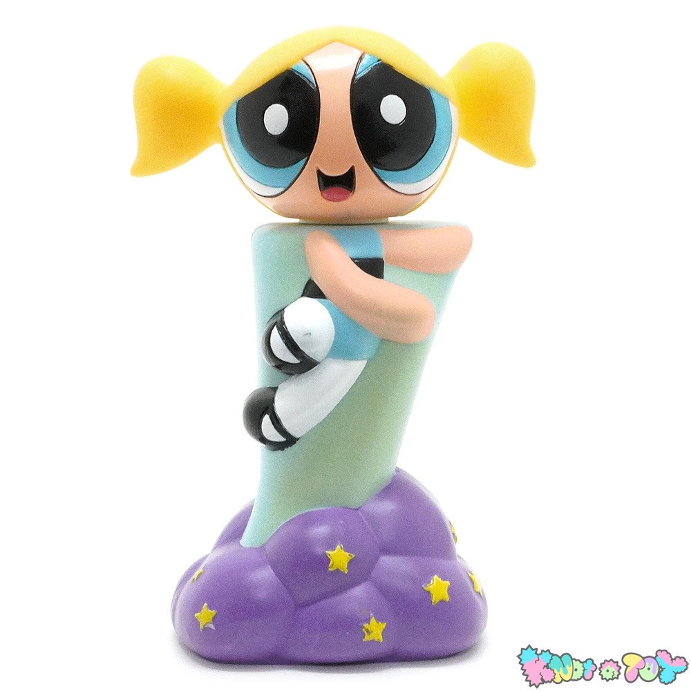 THE POWERPUFF GIRLS/パワーパフガールズ・Kid Care/キッドケア・BUBBLE BATH BOTTLE/バブルバスボトル  「Bubbles/バブルス」 ヤケ有 - KNot a TOY/ノットアトイ