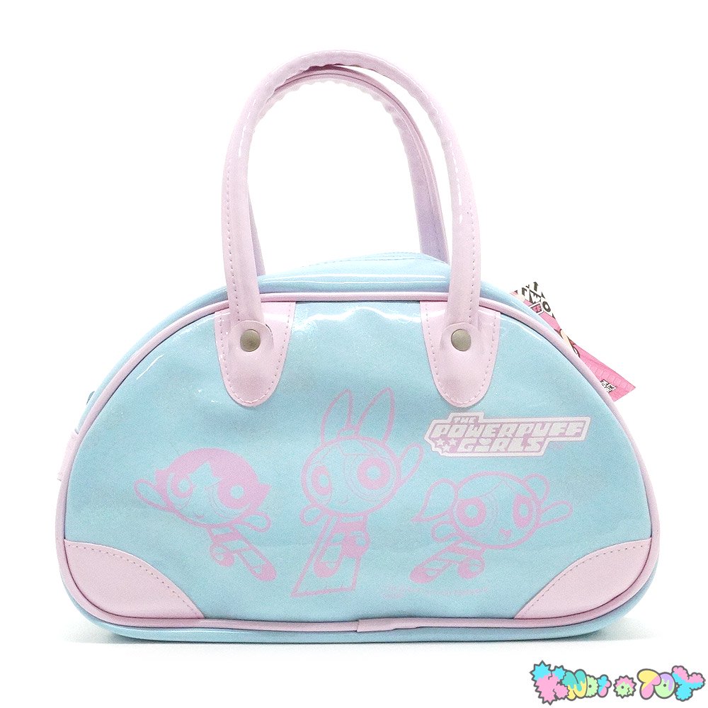 THE POWERPUFF GIRLS/パワーパフガールズ・Sony Creative Products/ソニー・ミニボストンM・3人サックス・Bag/ バッグ・紙タグ付き・2002年 - KNot a TOY/ノットアトイ