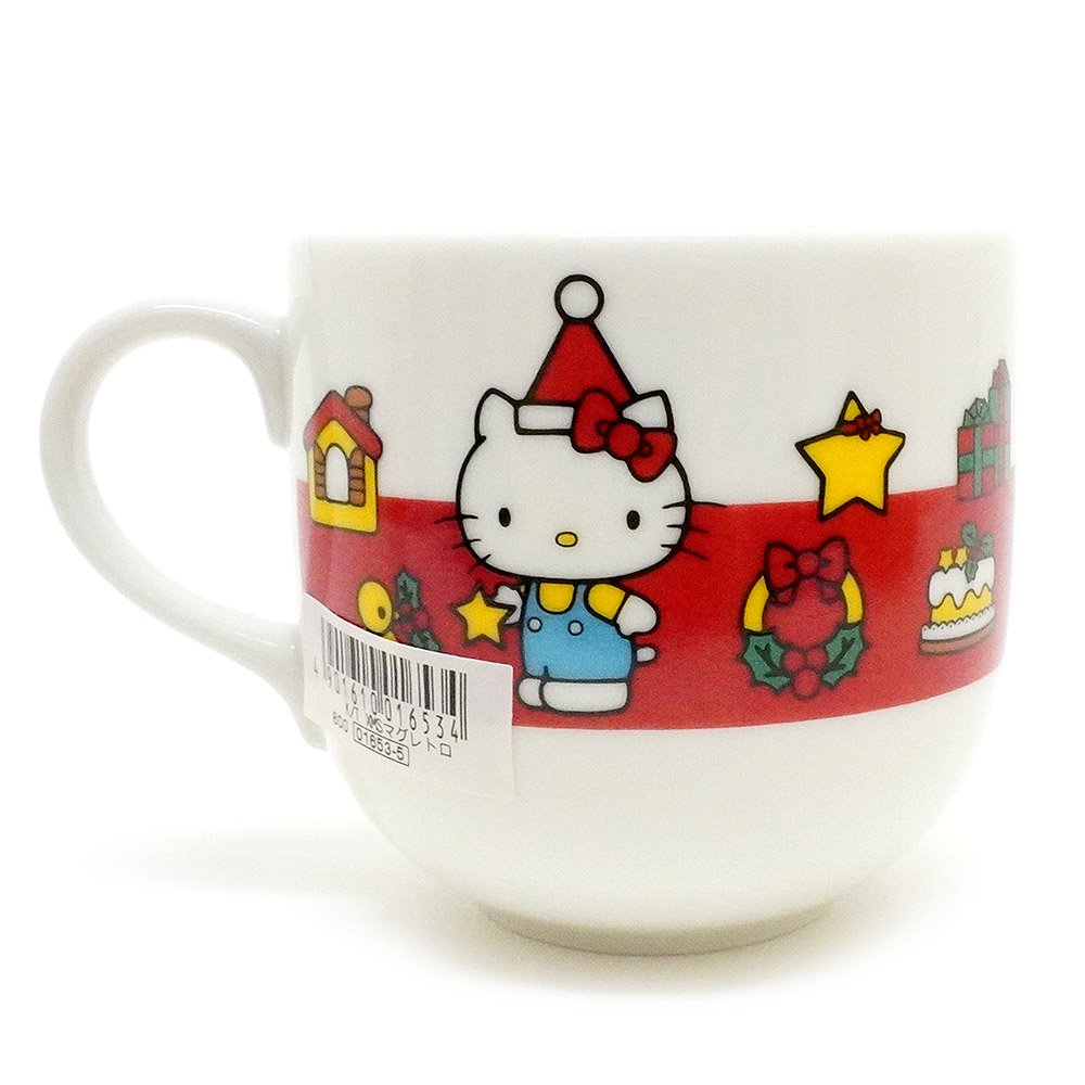 Hello Kitty/ハローキティ・Mug/マグカップ・陶磁器・Vintage Christmas Collection・クリスマス・2002年 -  KNot a TOY/ノットアトイ