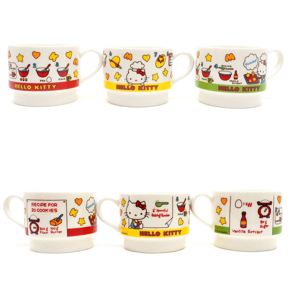 Hello Kitty/ハローキティ・Stacking Mugs/スタッキングマグセット・3 