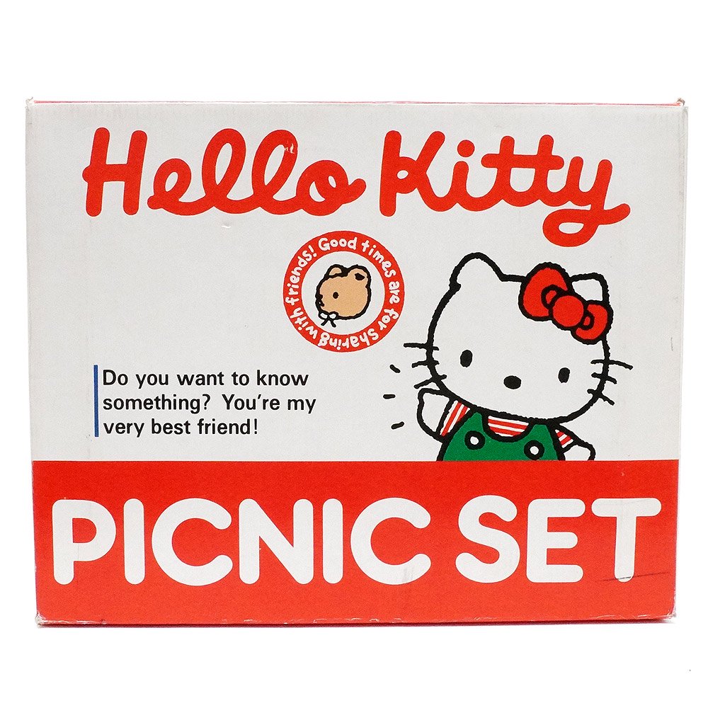 Hello Kitty/ハローキティ・PICNIC SET/ピクニックセット・レトロ 