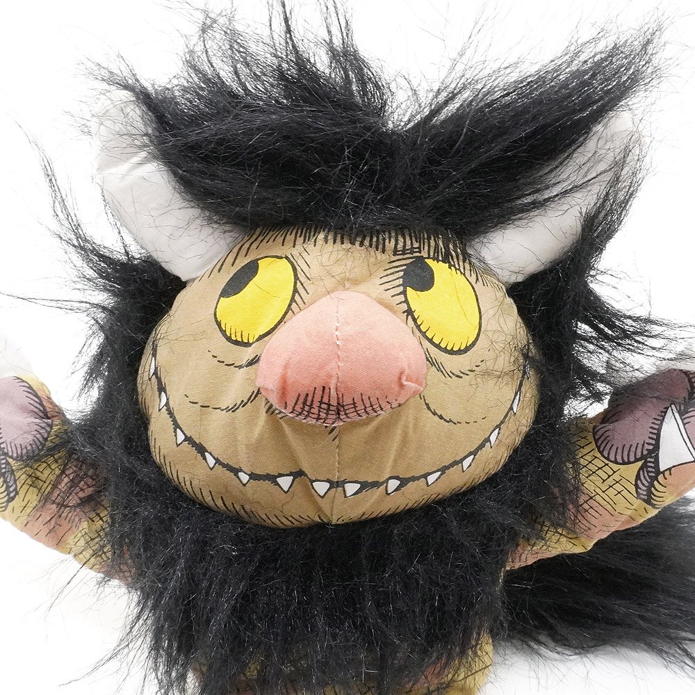 Where the Wild Things Are/かいじゅうたちのいるところ・HarperCollins・Crocodile Creek・ハンド パペット・ぬいぐるみ「Moishe/モイシャ」34cm - KNot a TOY/ノットアトイ