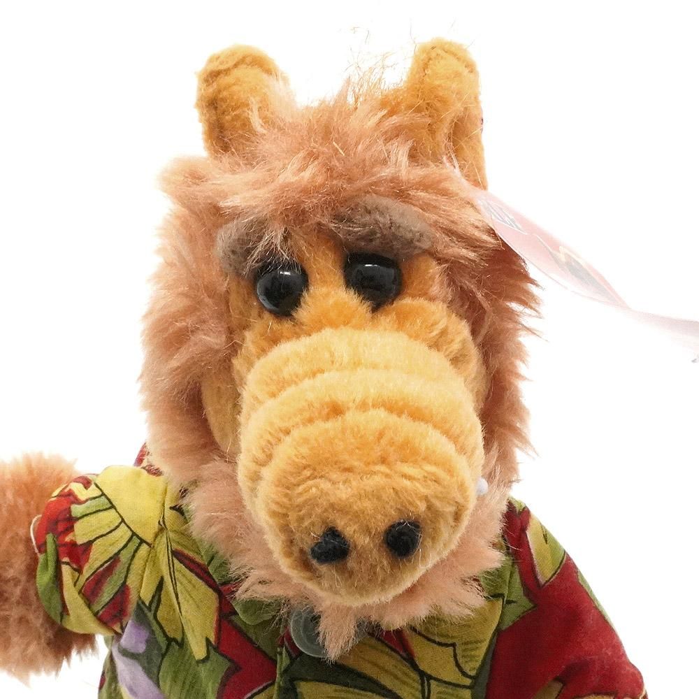 ALF ハワイアン　ぬいぐるみ NANCO 2003 ALF Wearing Hawaiian Shirt Stuffed Animal Plush