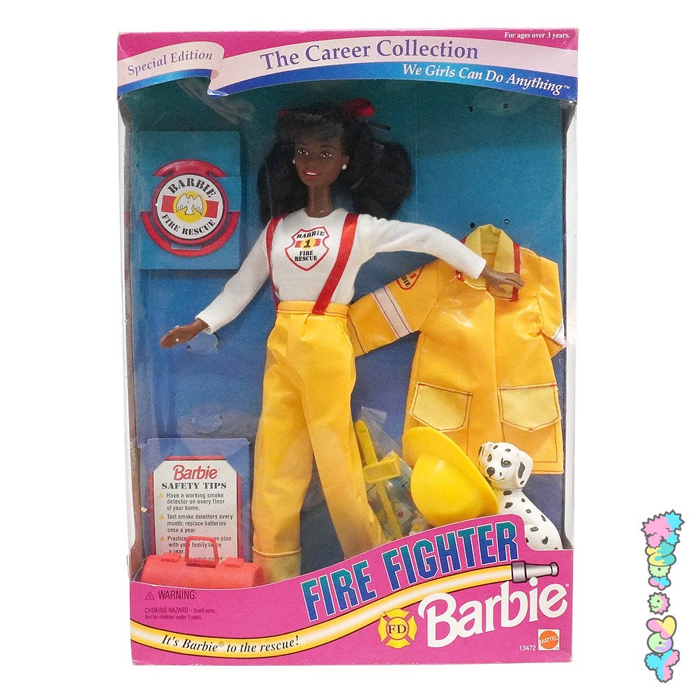 FIRE FIGHTER Barbie/ファイヤーファイターバービー・消防士・The