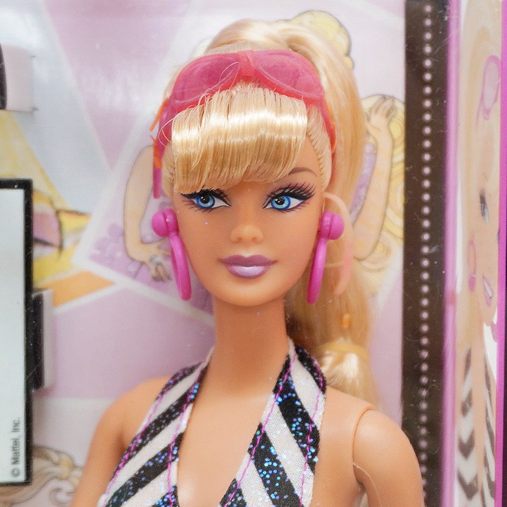 しましまビキニのバービー・Then and Now Barbie 1959-2009・50th