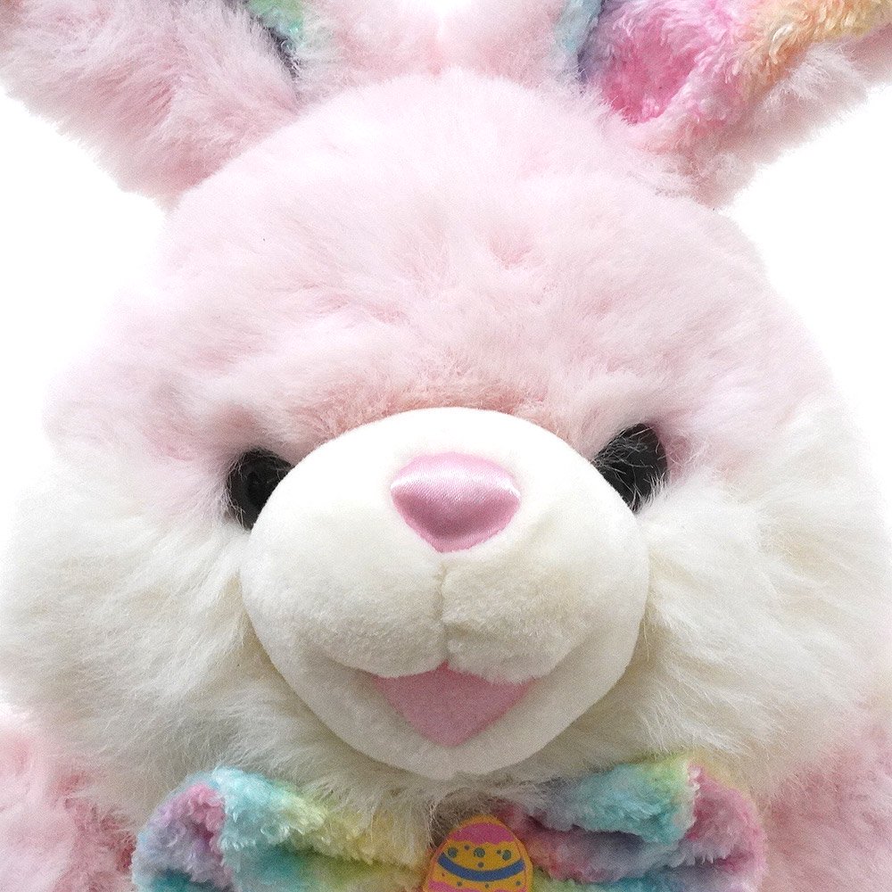Bunny/バニー/Rabbit/ウサギ・Plush/ぬいぐるみ・ピンク×ホワイト 