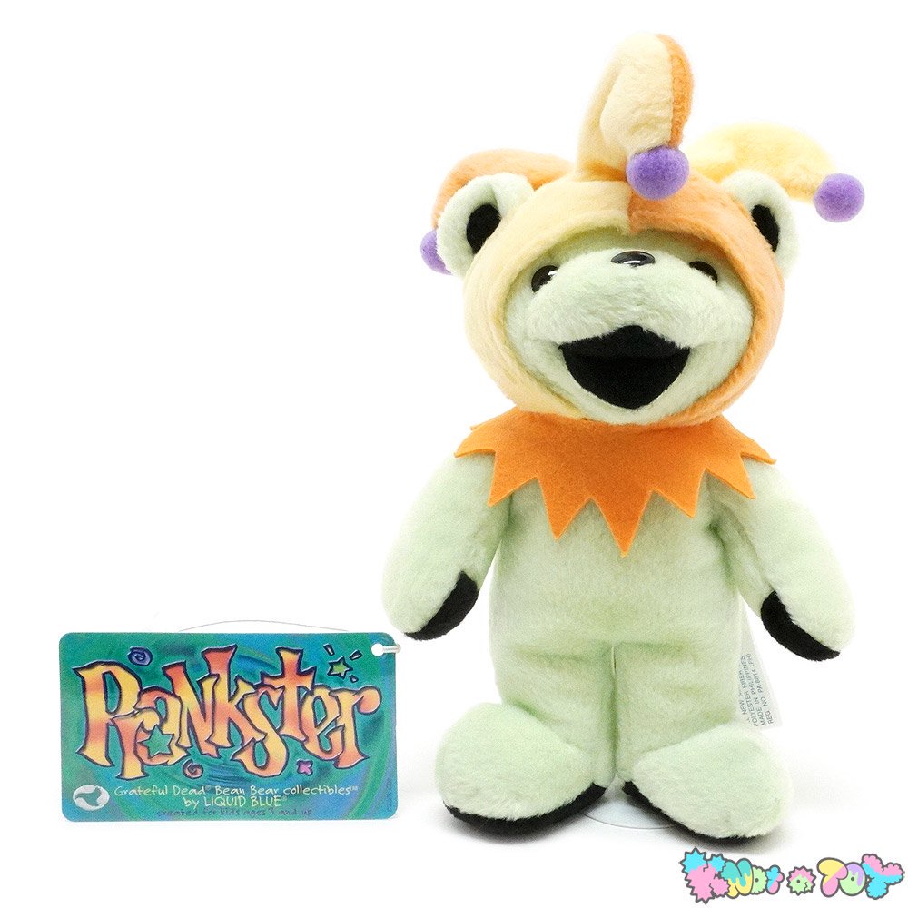 Grateful Dead/グレイトフルデッド・Bean Bear/ビーンベア(デッドベア・ダンシングベア)・ぬいぐるみ・エディション9  「Prankster/プランクスター・1984年10月11日」 - KNot a TOY/ノットアトイ