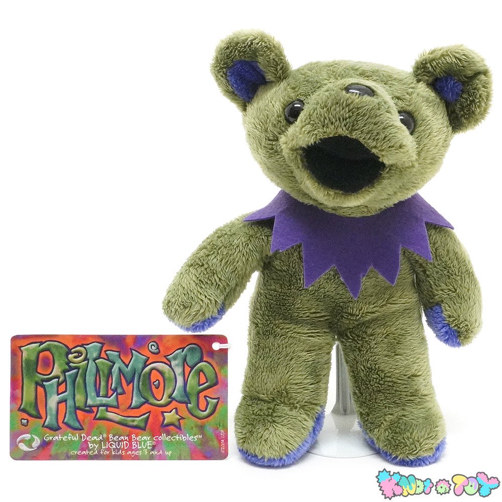 Grateful Dead/グレイトフルデッド・Bean Bear/ビーンベア(デッドベア・ダンシングベア)・ぬいぐるみ・エディション13  「Phillmore/フィルモア・1971年4月29日」 - KNot a TOY/ノットアトイ