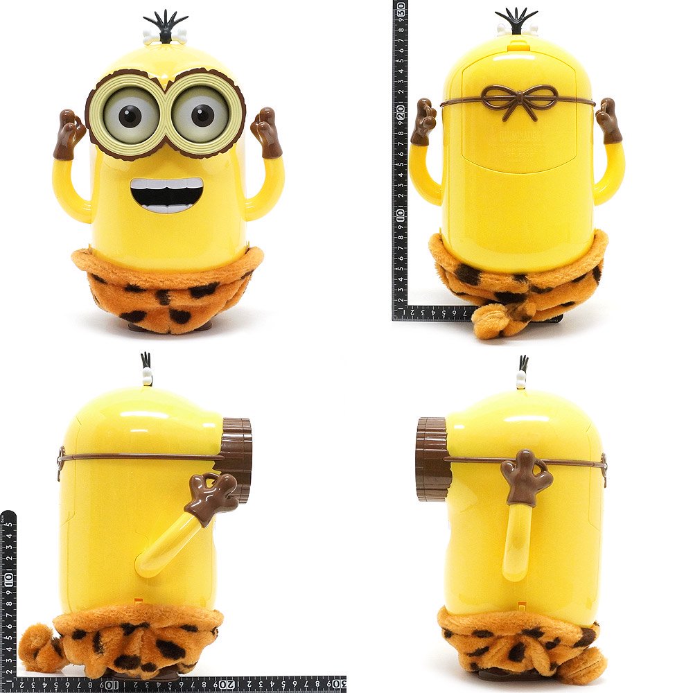 USJ/ユニバーサルスタジオジャパン・Popcorn Bucket/ポップコーンバケツ  「Minions/ミニオンズ・Kevin/ケビン・Crominion/クロミニオン」 パンツの留め具2点ver - KNot a TOY/ノットアトイ