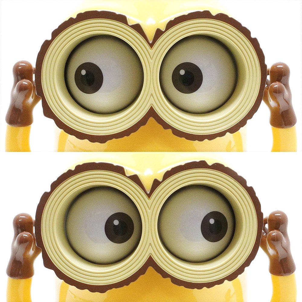 USJ/ユニバーサルスタジオジャパン・Popcorn Bucket/ポップコーンバケツ 「Minions/ミニオンズ・Kevin/ケビン・Crominion/クロミニオン」  パンツの留め具2点ver - KNot a TOY/ノットアトイ