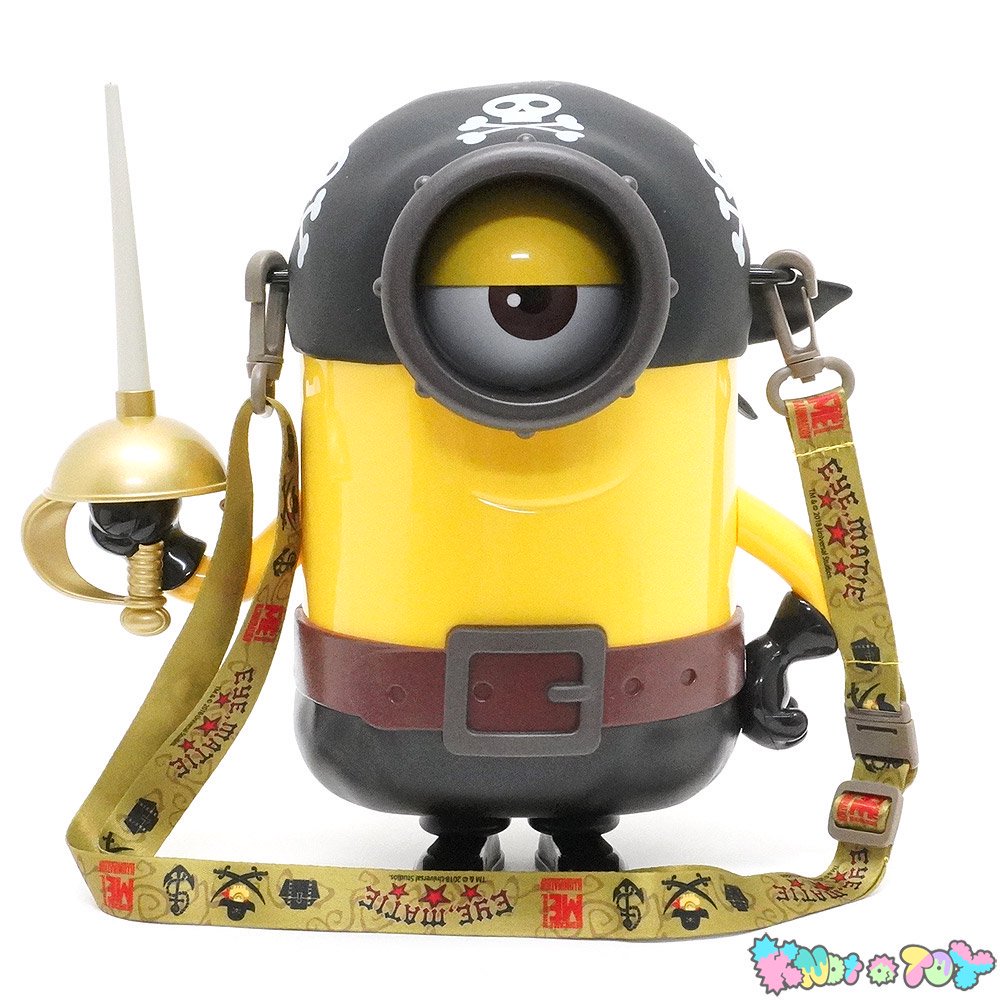 USJ/ユニバーサルスタジオジャパン・Popcorn Bucket/ポップコーンバケツ 「Minions/ミニオンズ・Stuart/スチュアート・Pirates  Minion/パイレーツミニオン」 - KNot a TOY/ノットアトイ