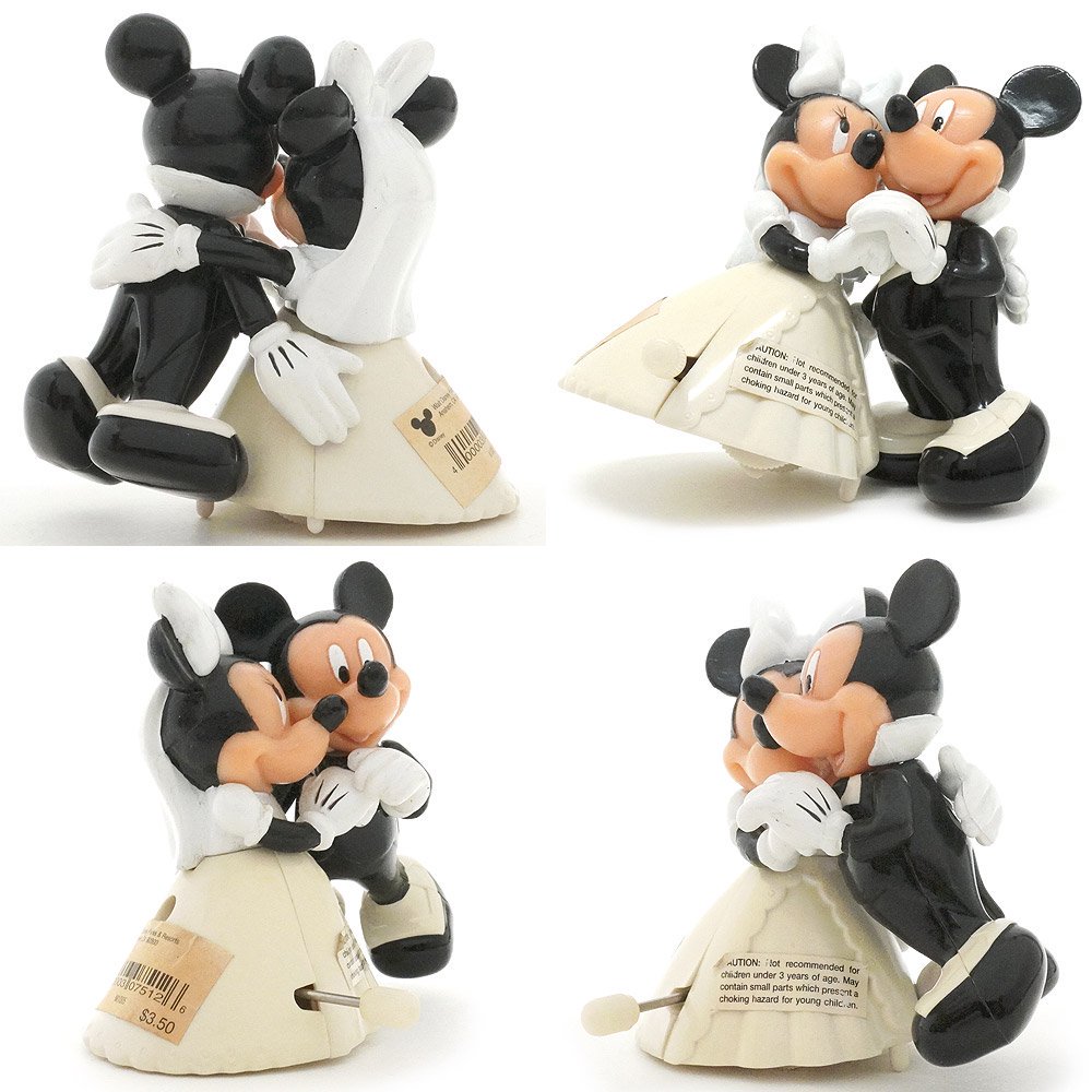 Walt Disney Parks/ウォルトディズニーパーク・Wind-Up Toy・Wedding  Dance/ゼンマイ式フィギュアウェディングダンス「Mickey&Minnie/ミッキー＆ミニー」 - KNot a TOY/ノットアトイ