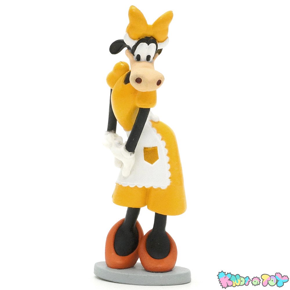 Disney Store/ディズニーストア・PVCフィギュア・Mickey Mouse Clubhouse/ミッキーマウス・クラブハウス  「Clarabelle Cow/クララベル・カウ」 前方傾き有 - KNot a TOY/ノットアトイ