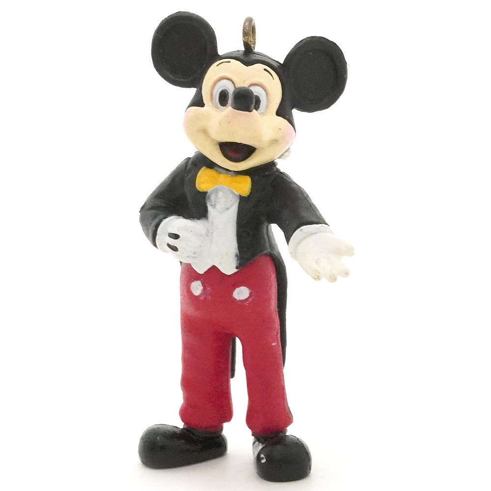 Tokyo Disney Resort/東京ディズニーリゾート・ストラップ付きPVC Figure/フィギュア・Set/セット「ミッキー×2・ミニー・ ドナルド・デイジー・グーフィー・プルート」ダメージ - KNot a TOY/ノットアトイ