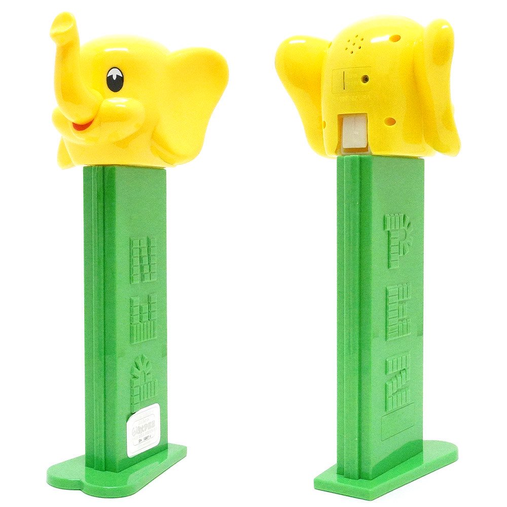 GIANT PEZ/ジャイアントペッツ・キャンディーロールディスペンサー 「Collector's Zoo  Series/ズーシリーズ・Elephant/エレファント(ゾウ)ミュージック機能付き」開封 - KNot a TOY/ノットアトイ