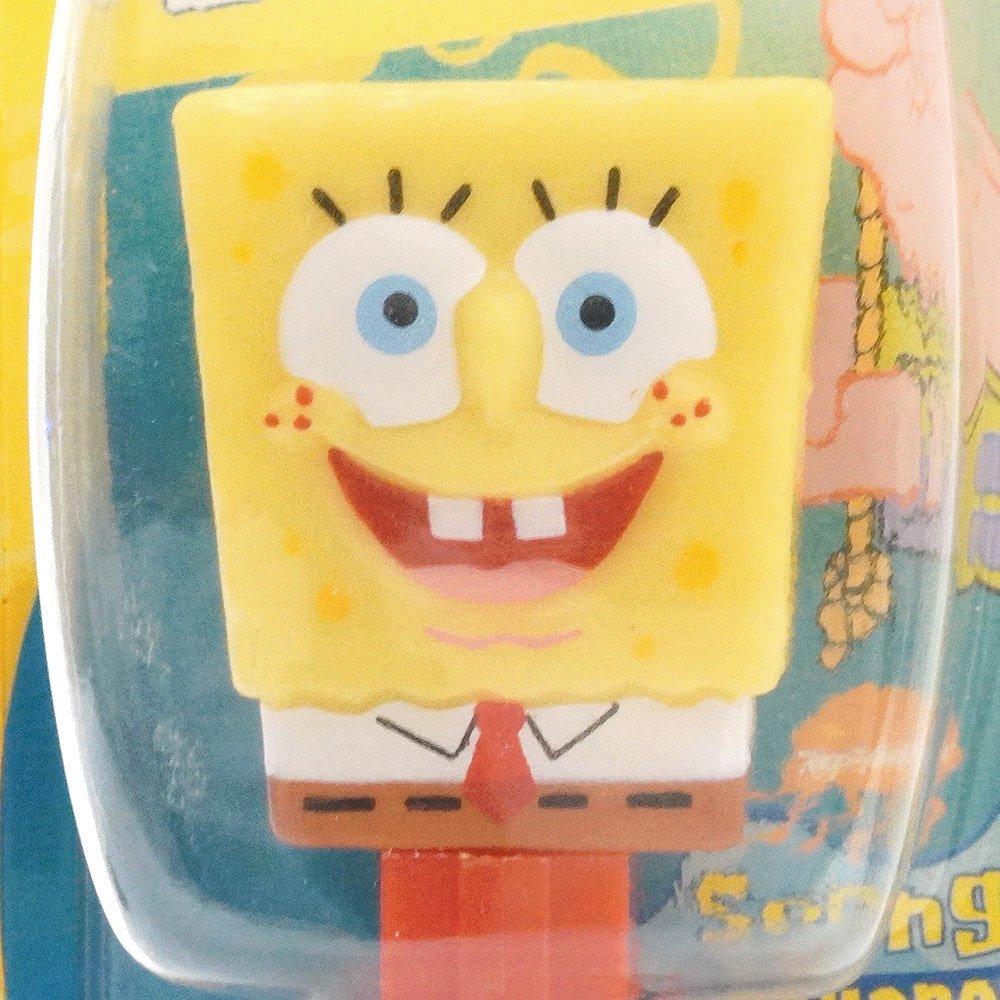 PEZ/ペッツ・キャンディー＆ディスペンサー・Nickelodeon/ニコロデオン 「スポンジボブ・スクエアパンツ×2・パトリックスター・イカルド・テンタクルズ」  パッケージ未開封・4本セット - KNot a TOY/ノットアトイ