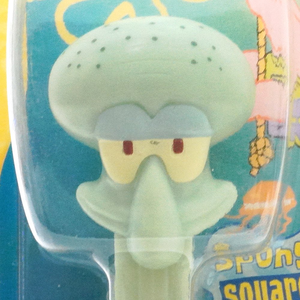 PEZ/ペッツ・キャンディー＆ディスペンサー・Nickelodeon/ニコロデオン 「スポンジボブ・スクエアパンツ×2・パトリックスター・イカルド・テンタクルズ」  パッケージ未開封・4本セット - KNot a TOY/ノットアトイ