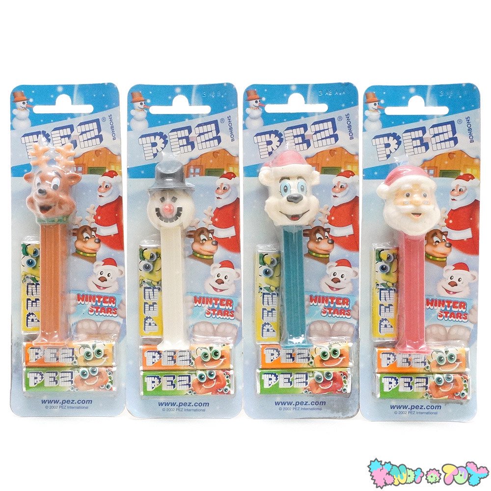 PEZ/ペッツ・キャンディー＆ディスペンサー・Winter Stars/ウィンター 