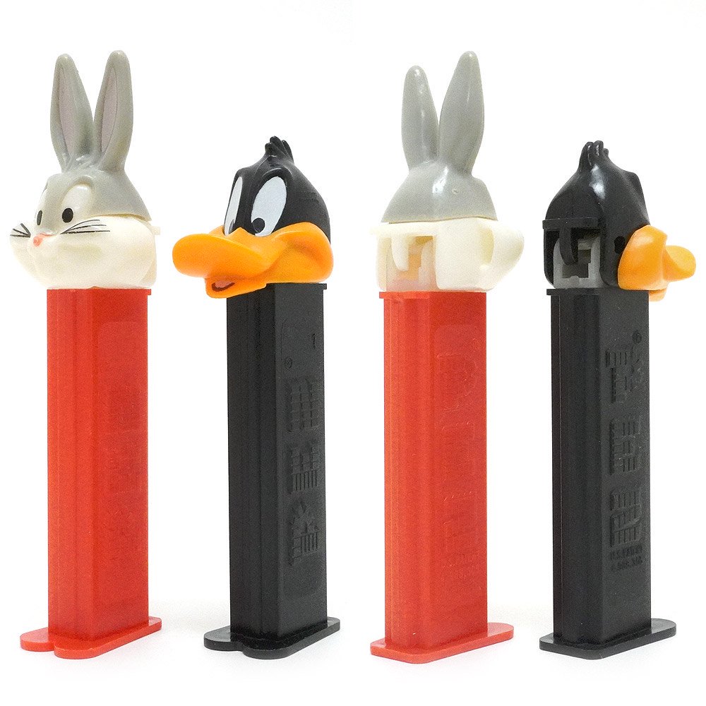 PEZ/ペッツ・キャンディーディスペンサー「LOONEY TUNES/ルーニーテューンズ・バッグスバニー・ダフィー・シルベスター ・トゥイーティー・タズ・ヨセミテサム・スピーディーゴンザレス」7本セット - KNot a TOY/ノットアトイ