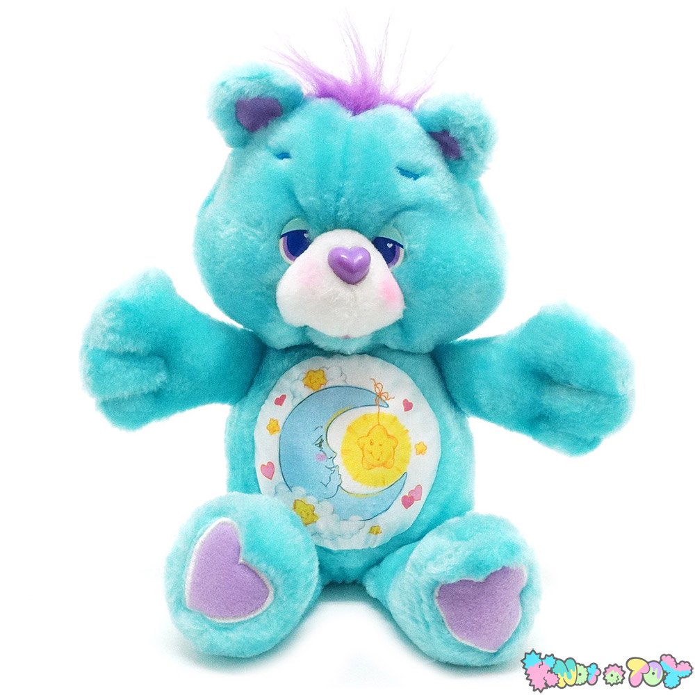 Care Bears/ケアベア・ぬいぐるみ・Bedtime Bear/ベッドタイムベア・Environmental Bears/環境ケアベア ・13inch・1991年・Kenner - KNot a TOY/ノットアトイ