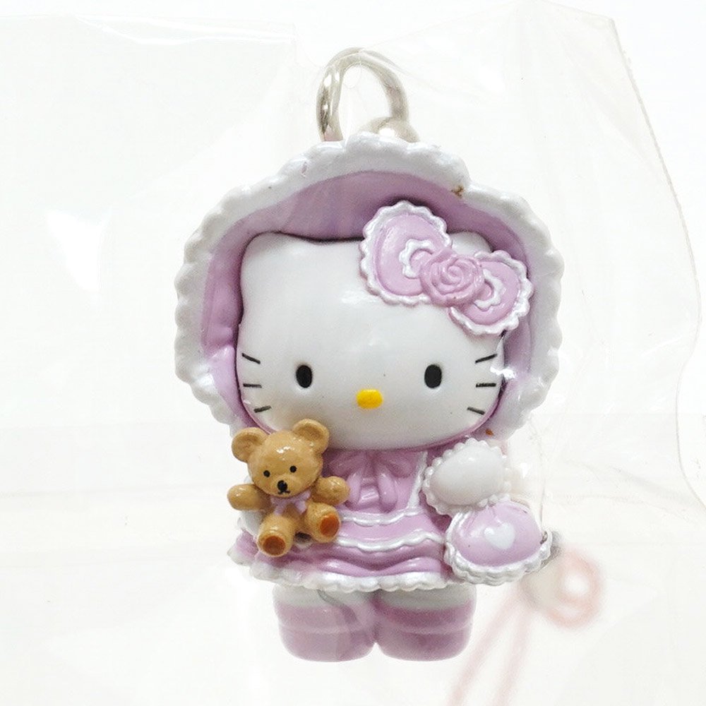 Hello Kitty/ハローキティ・Pour Lolita White Edition・ロリータ・嶽本野ばら・ストラップ・ご当地キティ・Gotochi  Charm Keychain・2005年 - KNot a TOY/ノットアトイ