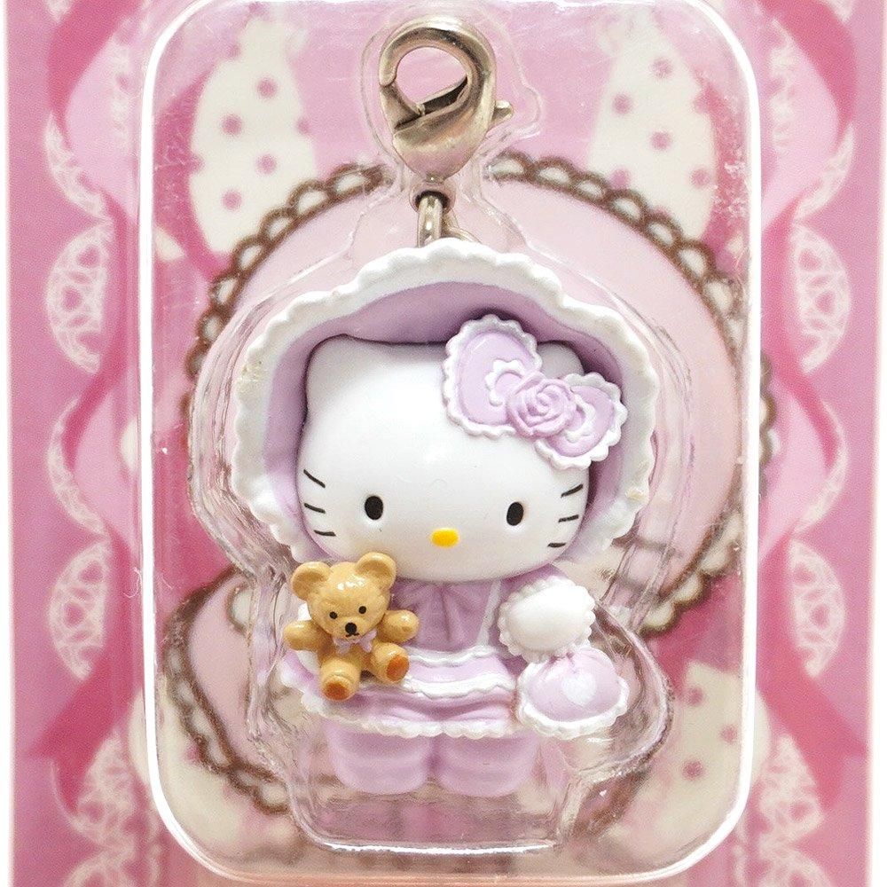 Hello Kitty/ハローキティ・Pour Lolita White Edition・ロリータ・嶽本野ばら・ファスナーマスコット・ご当地キティ・Gotochi  Charm Keychain - KNot a TOY/ノットアトイ