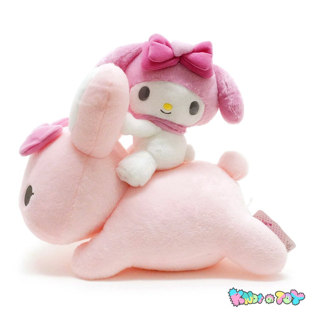 MY MELODY/マイメロディ・Plush/ぬいぐるみ・うさぎのっかりぬいぐるみ・高さ約30cm・2023年 - KNot a TOY/ノットアトイ