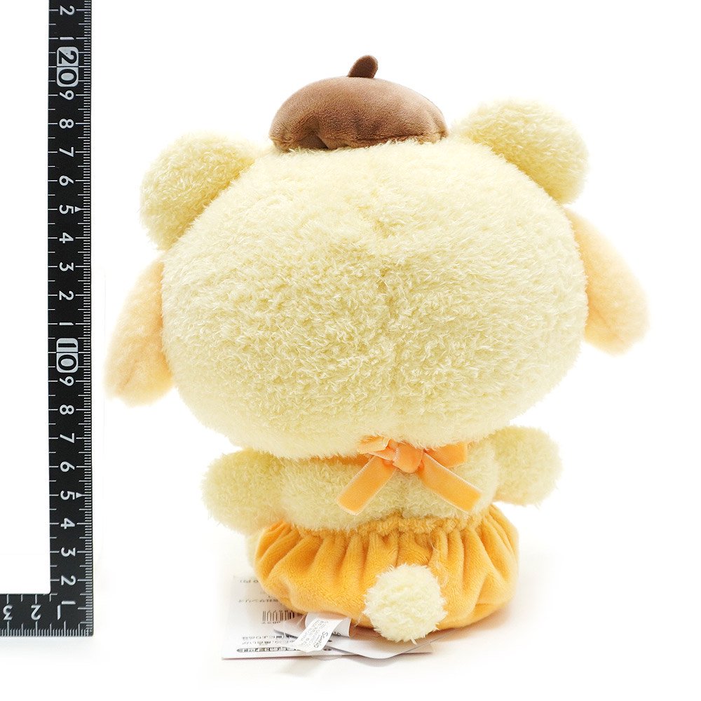 Pom Pom Purin/ポムポムプリン・Plush/ぬいぐるみ・ラテクマベビーデザインシリーズ・高さ(座った状態で)約18cm・2023年 -  KNot a TOY/ノットアトイ