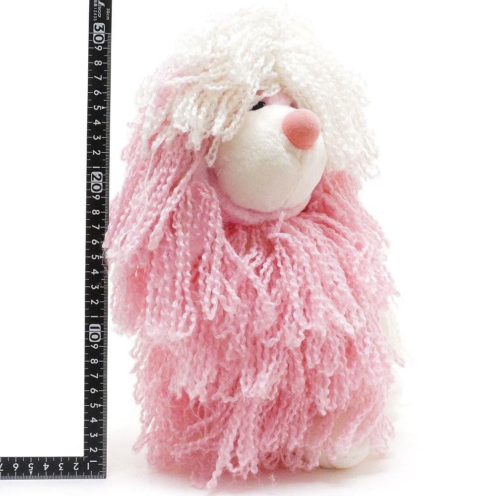 ドイリー❤️ぴんく♡ぷーどる ショッキングピンクプードルの子犬、リアルなおもちゃ - ショップ