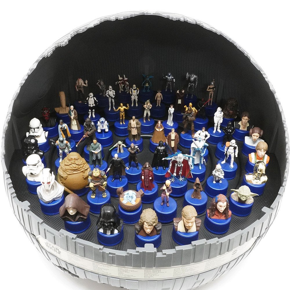 STAR WARS/スターウォーズ×PEPSI/ペプシ・Bottle Cap  Collection/ボトルキャップコレクション・Figure/フィギュア・エピソード3・シスの復讐・専用台座セット - KNot a  TOY/ノットアトイ