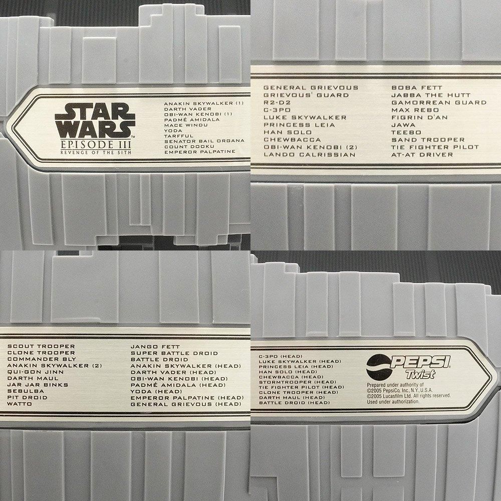 STAR WARS/スターウォーズ×PEPSI/ペプシ・Bottle Cap Collection