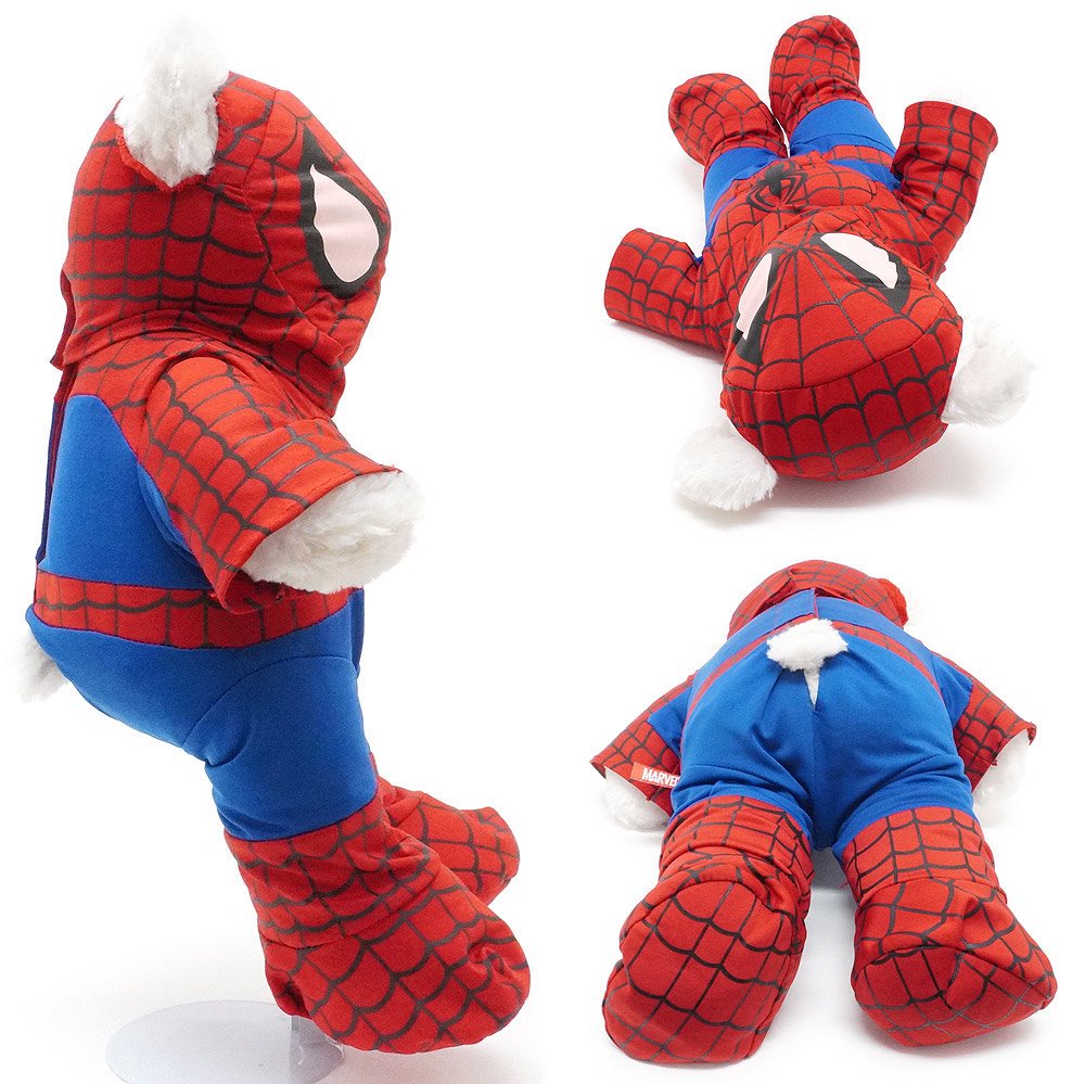 Build-A-Bear Workshop/ビルドアベアワークショップ・ぬいぐるみ・Marvel/マーベルキャラクター衣装  「ベア＋Spider-Man/スパイダーマン・スーツ/衣装セット」 - KNot a TOY/ノットアトイ