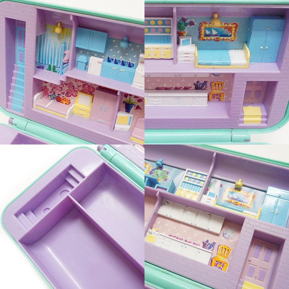 Polly Pocket/ポーリーポケット・Pencil Case Play-Set/ペンシルケースプレイセット・筆箱・BlueBird・1990年  - KNot a TOY/ノットアトイ