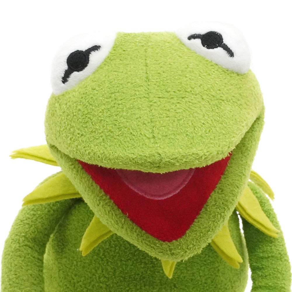 Jim Henson's Muppets/ジムヘンソンズ・マペッツ・Disney Store/ディズニーストア・ビーンバッグ・ぬいぐるみ 「Kermit  the Frog/カーミット・ザ・フロッグ」 - KNot a TOY/ノットアトイ