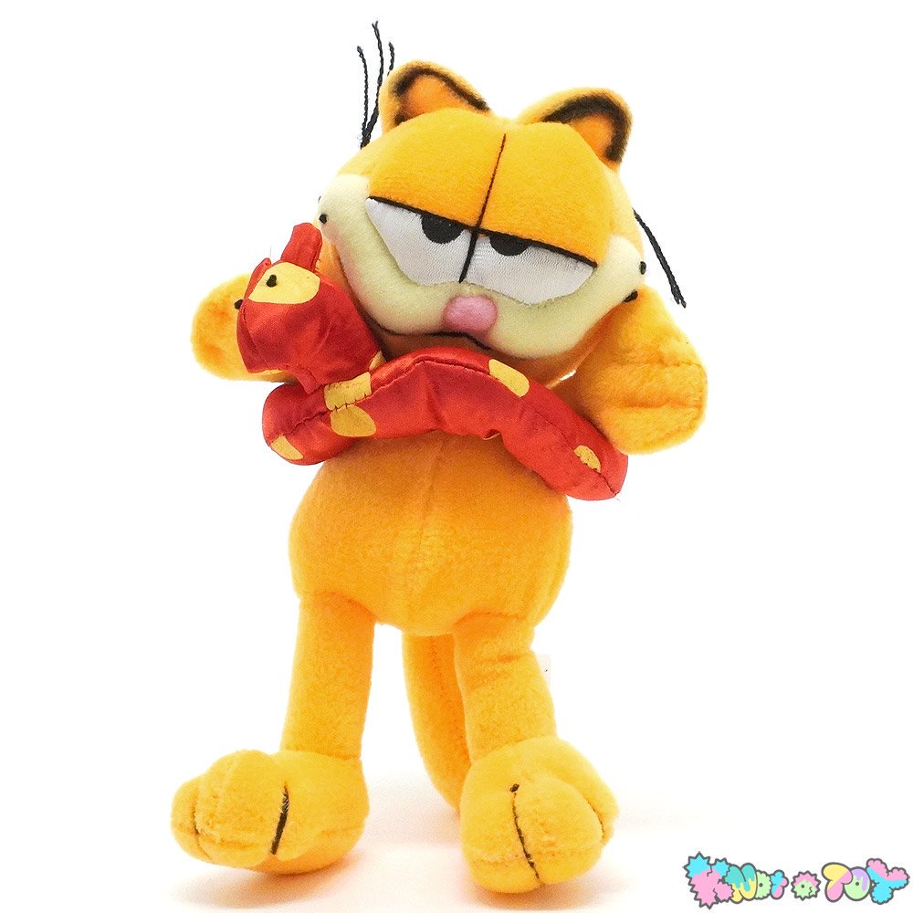 Garfield/ガーフィールド・NANCO/ナンコ・Plush/プラッシュ/ぬいぐるみ 「ガーフィールド・Float Ring/浮き輪」  21cm・ダメージ有 - KNot a TOY/ノットアトイ