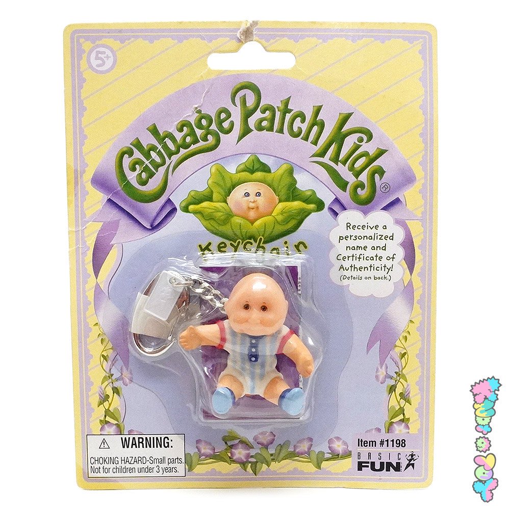 Cabbage Patch Kids/キャベッジパッチキッズ・キャベツ畑人形・Keychain/キーチェーン・2004年・BASIC FUN -  KNot a TOY/ノットアトイ