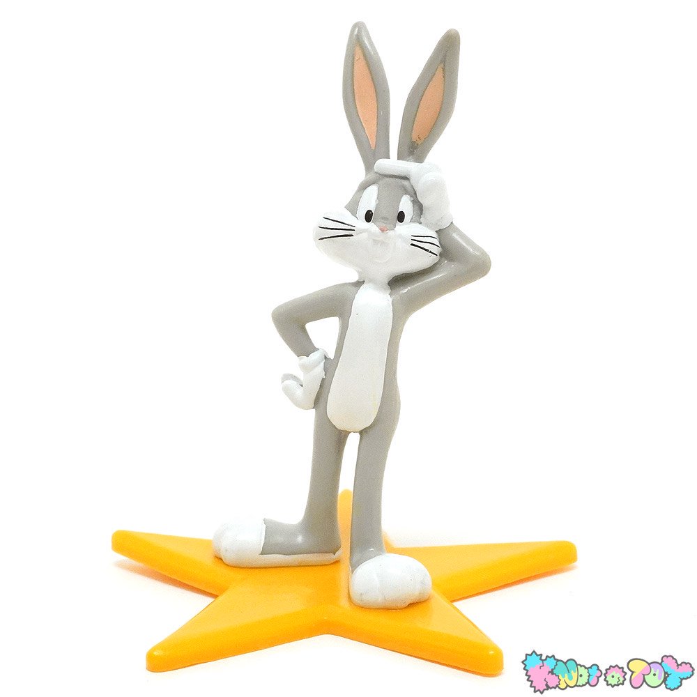 WB/ワーナーブラザース・Looney Tunes/ルーニーテューンズ・APPLAUSE/アプローズ・PVC Figure/フィギュア 「Bugs  Bunny/バッグスバニー・星型台座」 1996年 - KNot a TOY/ノットアトイ