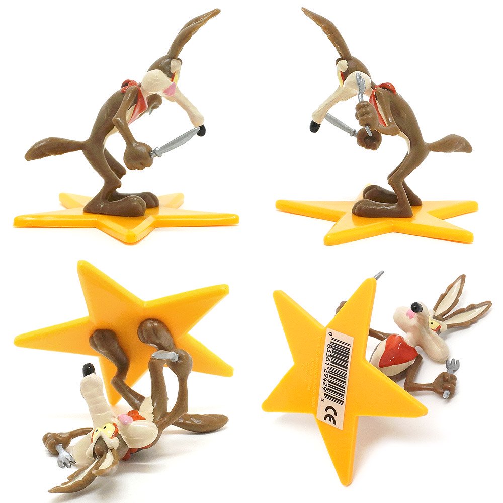 WB/ワーナーブラザース・Looney Tunes/ルーニーテューンズ・APPLAUSE/アプローズ・PVC Figure/フィギュア「Wile E.  Coyote/ワイリーコヨーテ・星型台座」96年 - KNot a TOY/ノットアトイ